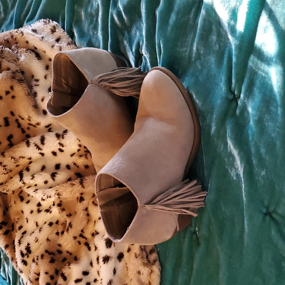 Soda Tan Ankle Booties
